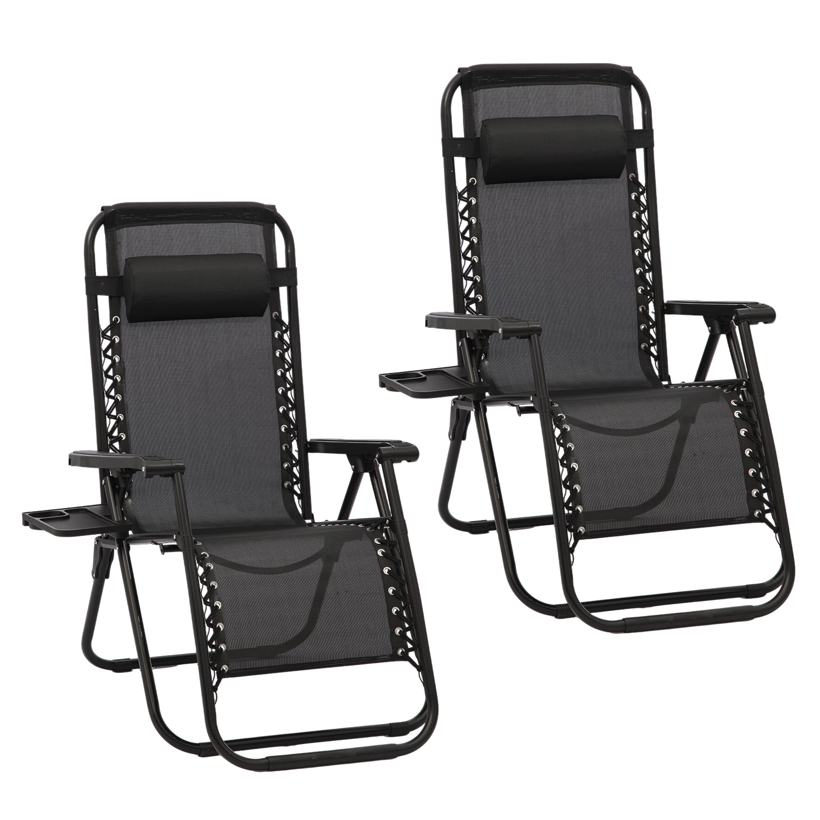 2 Pack Zero Gravity Reclining Chairs