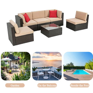 rattan sofa for garden