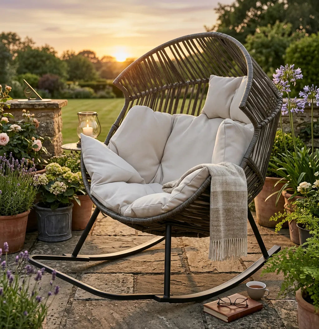 Rattan Rocking Chair UK – The Ultimate Guide to Timeless Garden Comfort (2026)