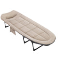 Foldable Camping Cot Heavy Duty Strong Support with Adjustable Headrest Oversized Portable Camping Bed for Outdoor Camping Travel & Home