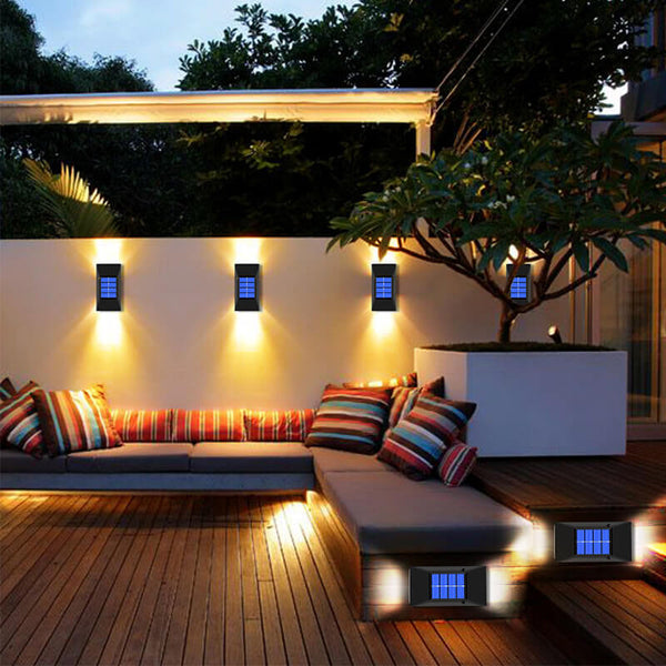 Solar Garden Wall Lights Waterproof