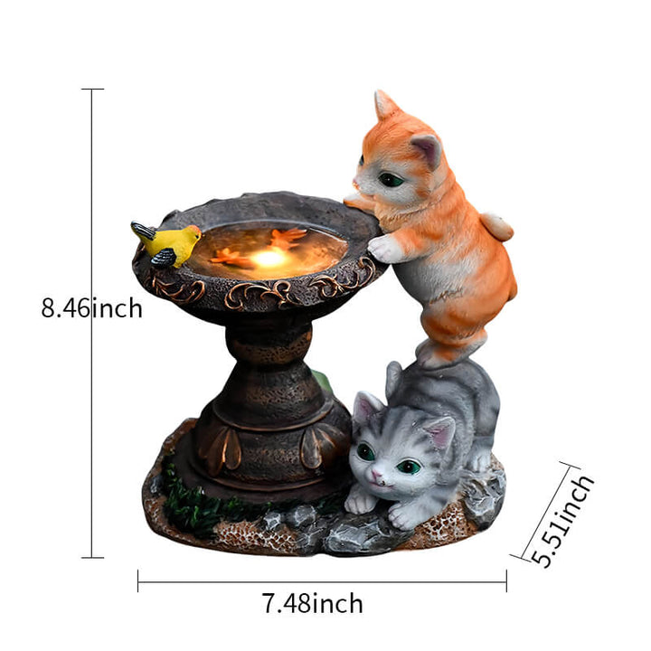 decorative solar garden lights size