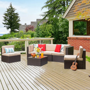 rattan sofa for balcony