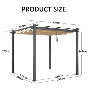 small-pergola-size
